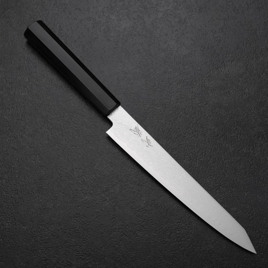 Kiritsuke Sujihiki VG-10 Damast Ebenholz Griff 175mm