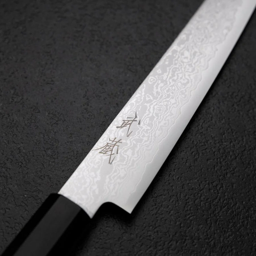 Kiritsuke Sujihiki VG-10 Damast Ebenholz Griff 175mm - Image 3