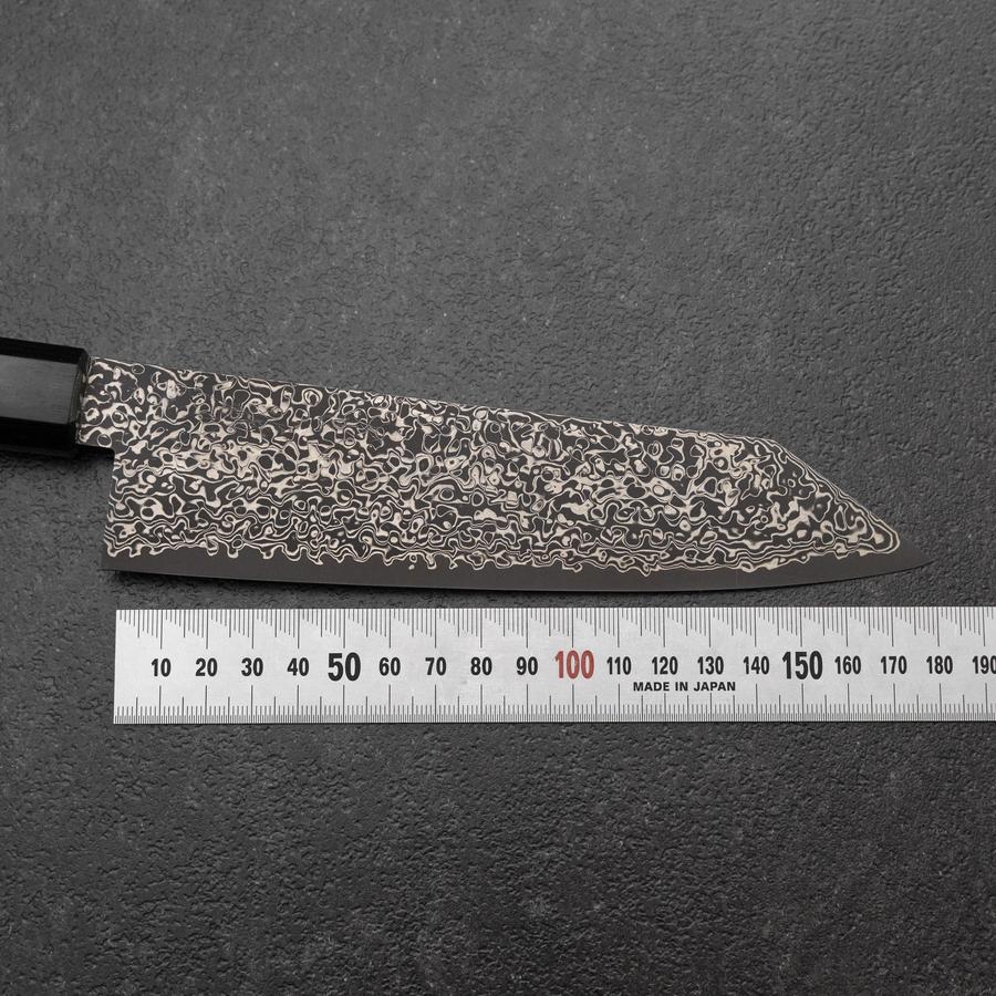 Bunka VG-10 Schwarzer Damast Rosenholz Griff 180mm - Image 7