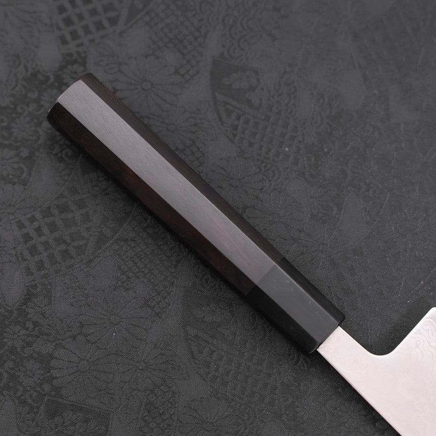 Kiritsuke VG-10 Damast Büffelhorn und Ebenholz Griff 210mm - Image 6