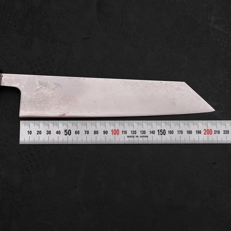 Kiritsuke VG-10 Damast Büffelhorn und Ebenholz Griff 210mm - Image 7