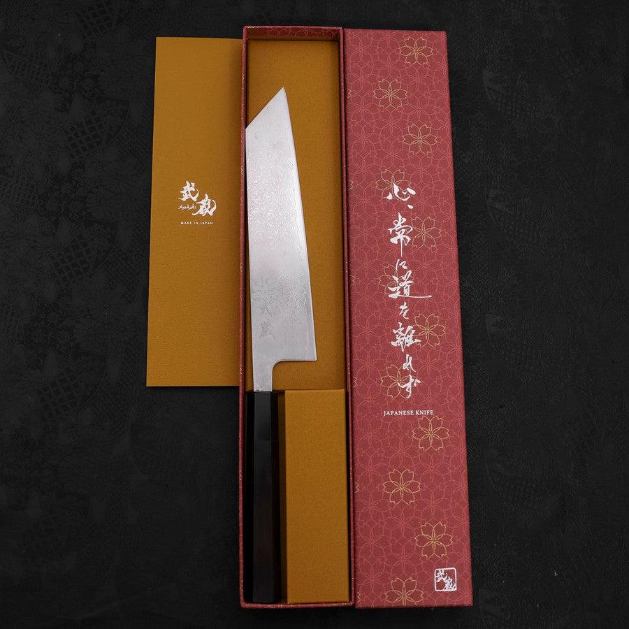 Kiritsuke VG-10 Damast Büffelhorn und Ebenholz Griff 210mm - Image 8