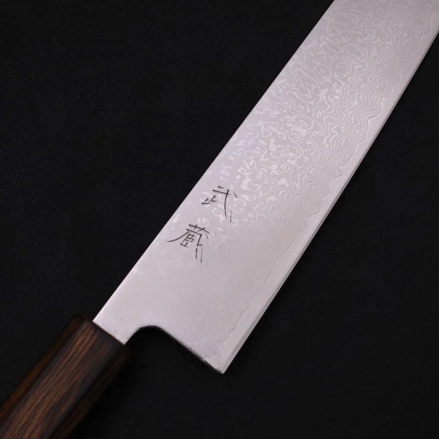Kiritsuke VG-10 Damast Sumi Urushi Griff 210mm - Image 3
