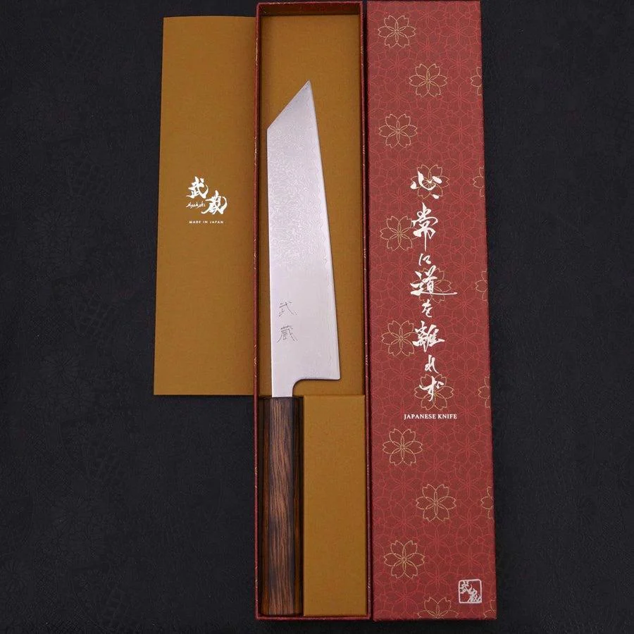 Kiritsuke VG-10 Damast Sumi Urushi Griff 210mm - Image 8
