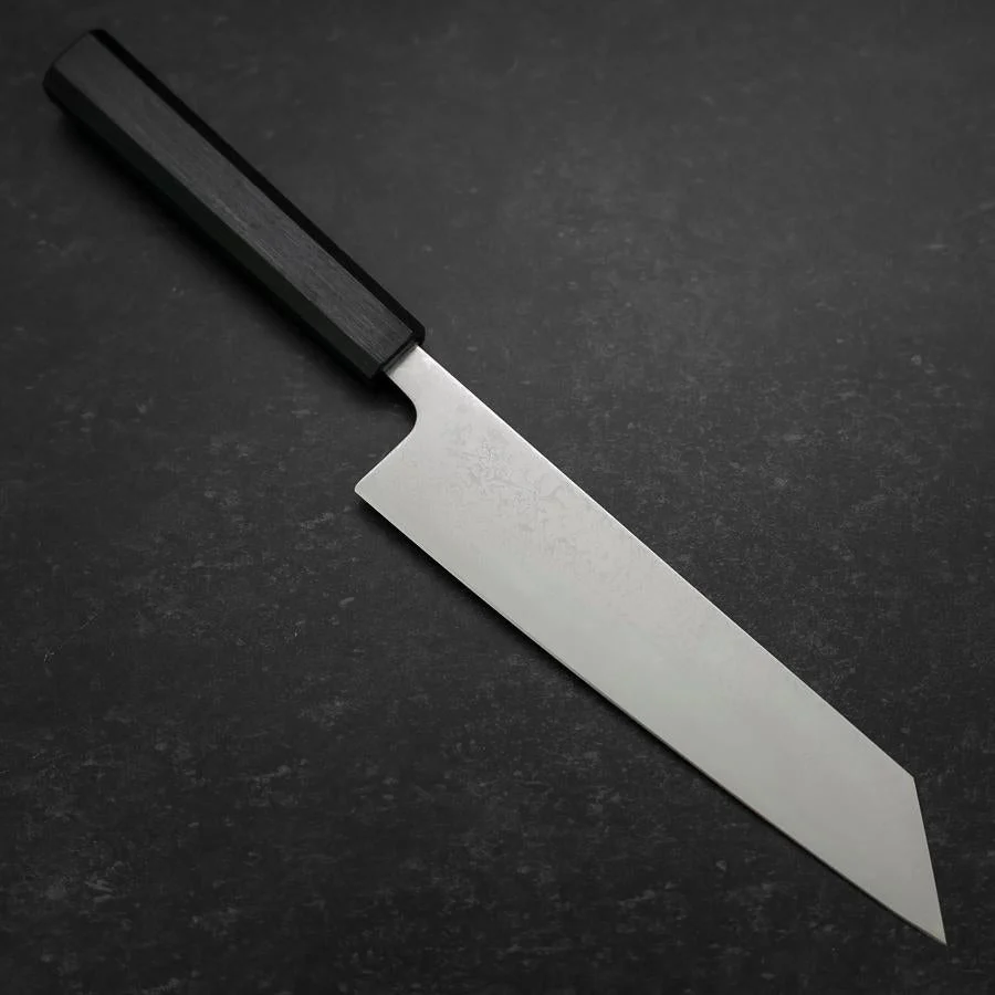 Kiritsuke VG-10 Damast Dunkelblauer Urushi Griff 210mm