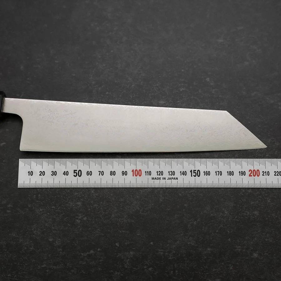 Kiritsuke VG-10 Damast Dunkelblauer Urushi Griff 210mm - Image 7