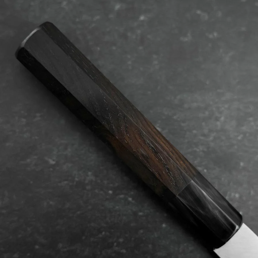 Kiritsuke VG-10 Poliert Büffelhorn und Ebenholz Griff 200mm - Image 6