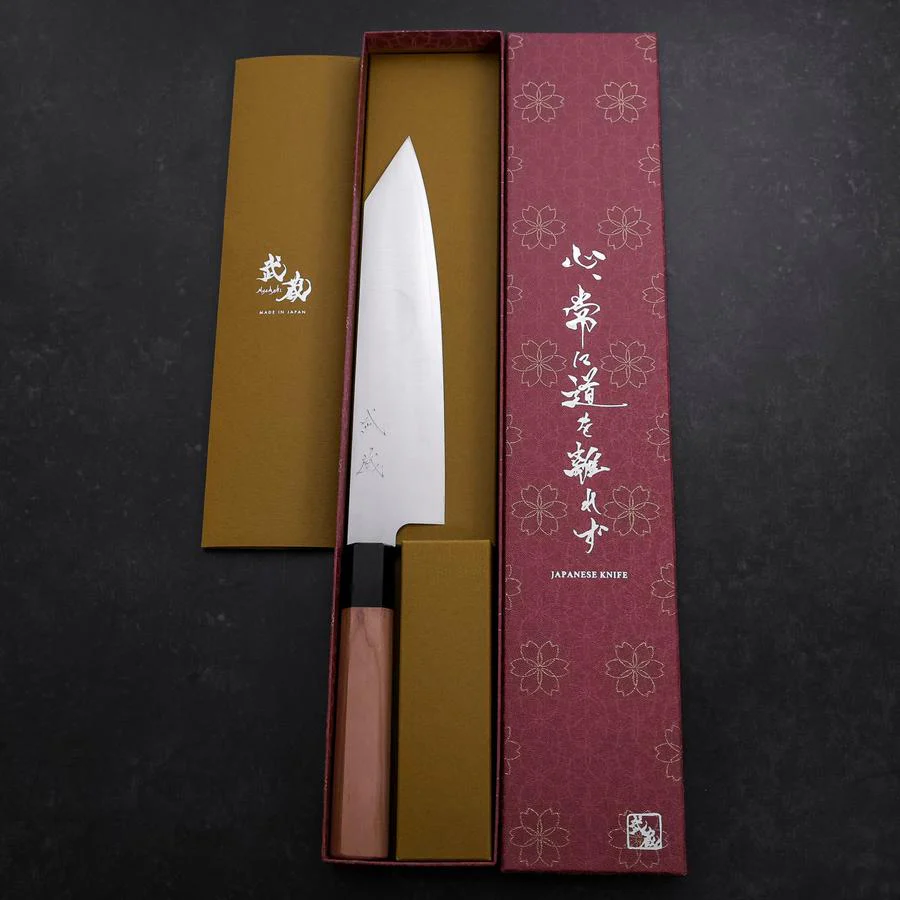 Kiritsuke VG-10 Poliert Kirschholz Griff 210mm - Image 8