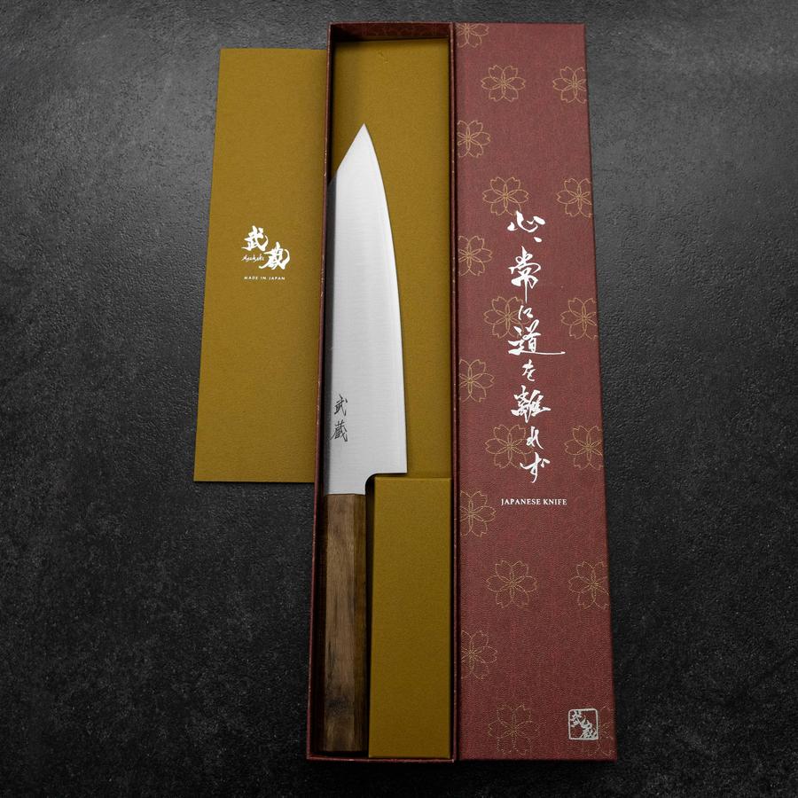 Kiritsuke VG-10 Poliert Ovangkol Griff 210mm - Image 8