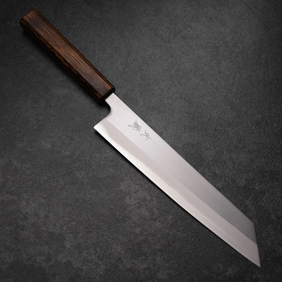Kiritsuke White Steel #1 Poliert Sumi Urushi Griff 240mm
