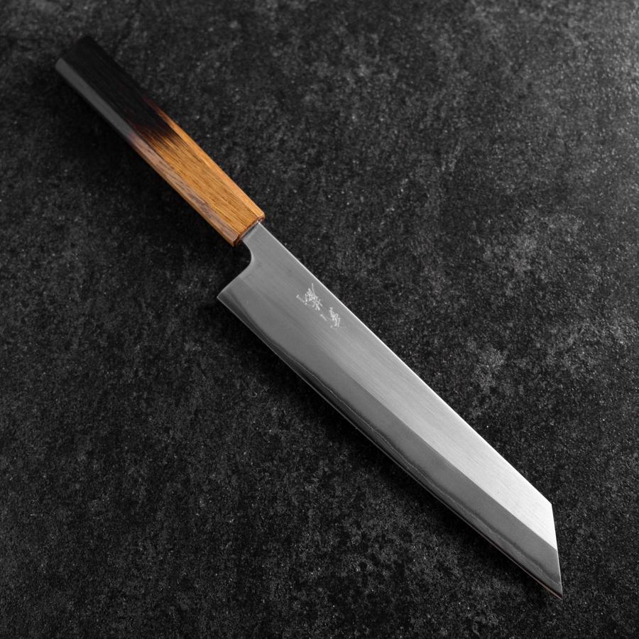 Kiritsuke White Steel #1 Poliert Yaki Urushi Griff 240mm