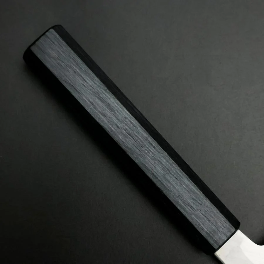 Kiritsuke White Steel #2 Kasumi Dunkelblauer Urushi Griff 230mm - Image 6