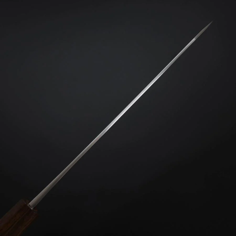 Kiritsuke White Steel #2 Kurouchi Nashiji Eschenholz Griff 210mm - Image 5