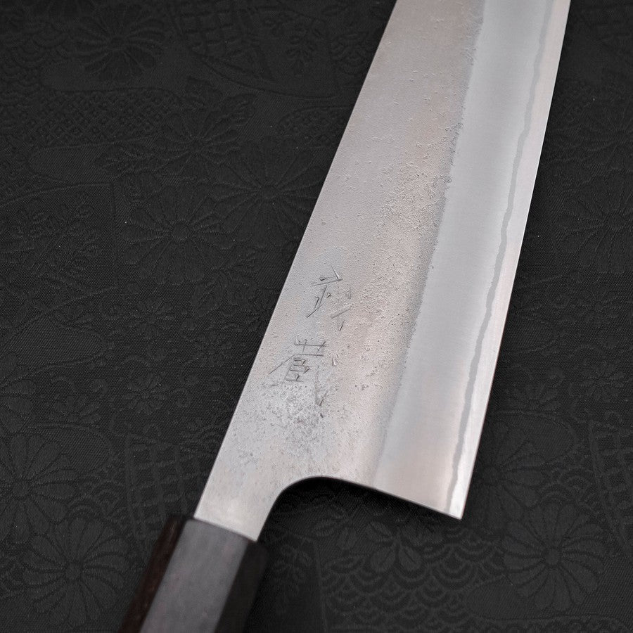 Kiritsuke White Steel #2 Nashiji Ebenholz Griff 210mm - Image 3