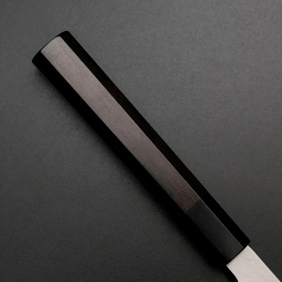 Kiritsuke Yanagiba Silver Steel #3 Kasumi Büffelhorn und Ebenholz Griff 300mm - Image 6