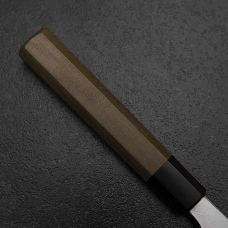 Kiritsuke Yanagiba Silver Steel #3 Kasumi Büffelhorn und Magnolienholz Griff 270mm - Image 6