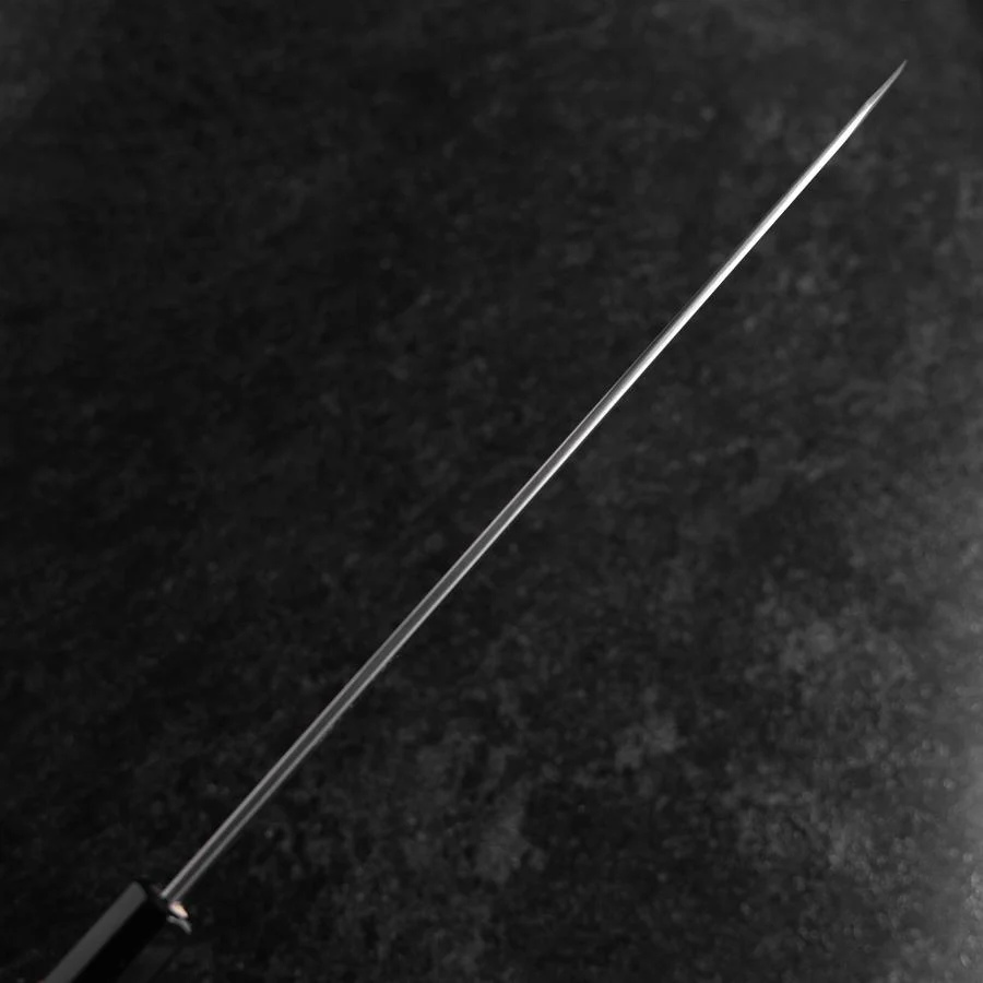 Kiritsuke Yanagiba Silver Steel #3 Kasumi Büffelhorn und Magnolienholz  Griff 300mm - Image 5