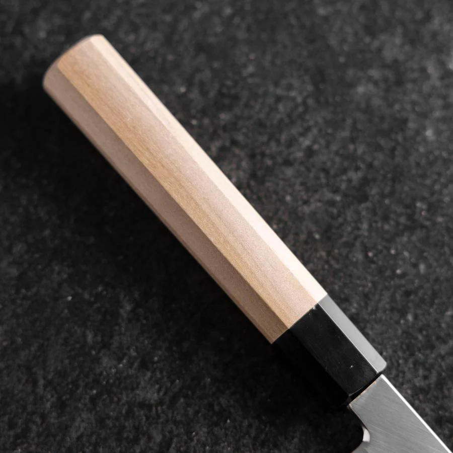 Kiritsuke Yanagiba Silver Steel #3 Kasumi Büffelhorn und Magnolienholz  Griff 300mm - Image 6