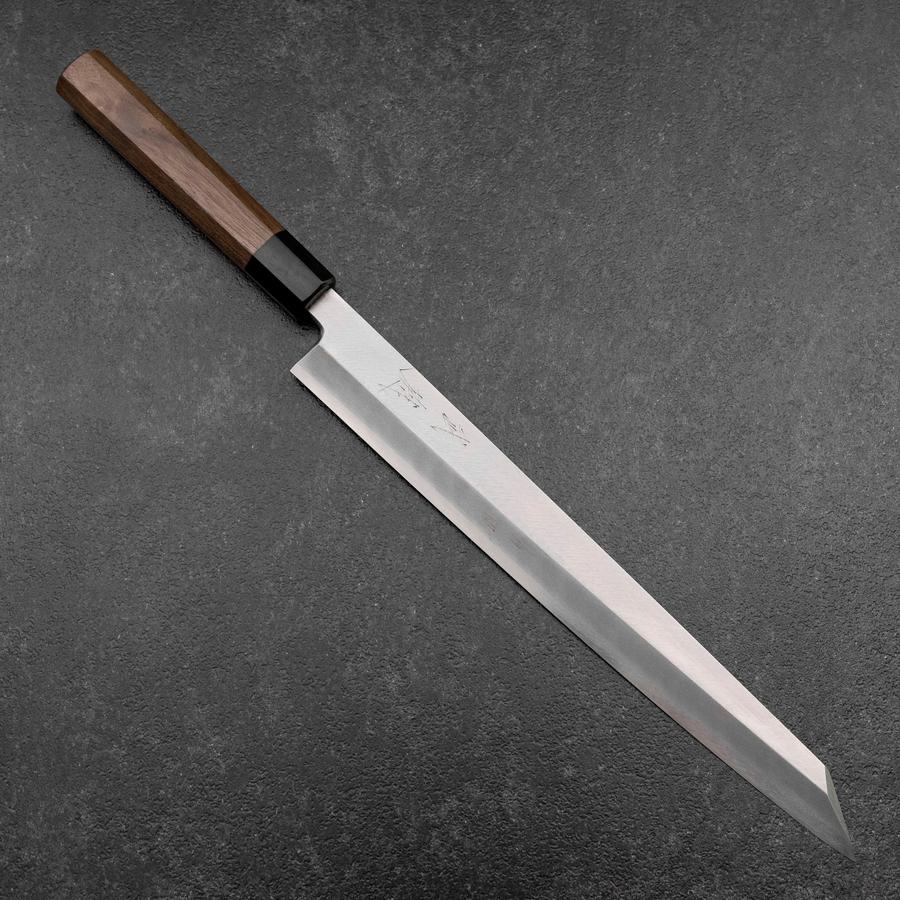Kiritsuke Yanagiba Silver Steel #3 Kasumi Walnussholz Griff 300mm
