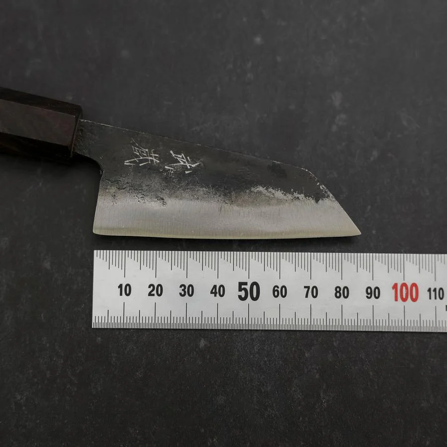 Kobunka Blue Steel #2 Kurouchi Ebenholz Griff 80mm - Image 7
