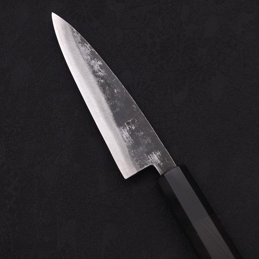 Koyanagi Aogami-Super Kurouchi Büffelhorn und Ebenholz Griff 120mm - Image 3