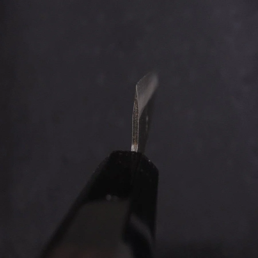 Koyanagi Aogami-Super Kurouchi Büffelhorn und Ebenholz Griff 120mm - Image 4