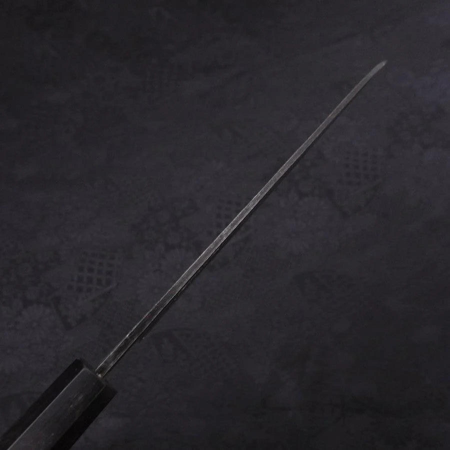 Koyanagi Aogami-Super Kurouchi Büffelhorn und Ebenholz Griff 150mm - Image 5