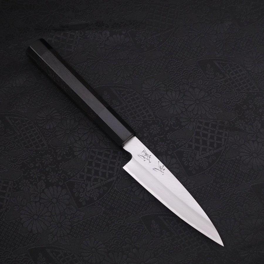 Koyanagi White Steel #2 Kasumi Büffelhorn und Ebenholz Griff 120mm