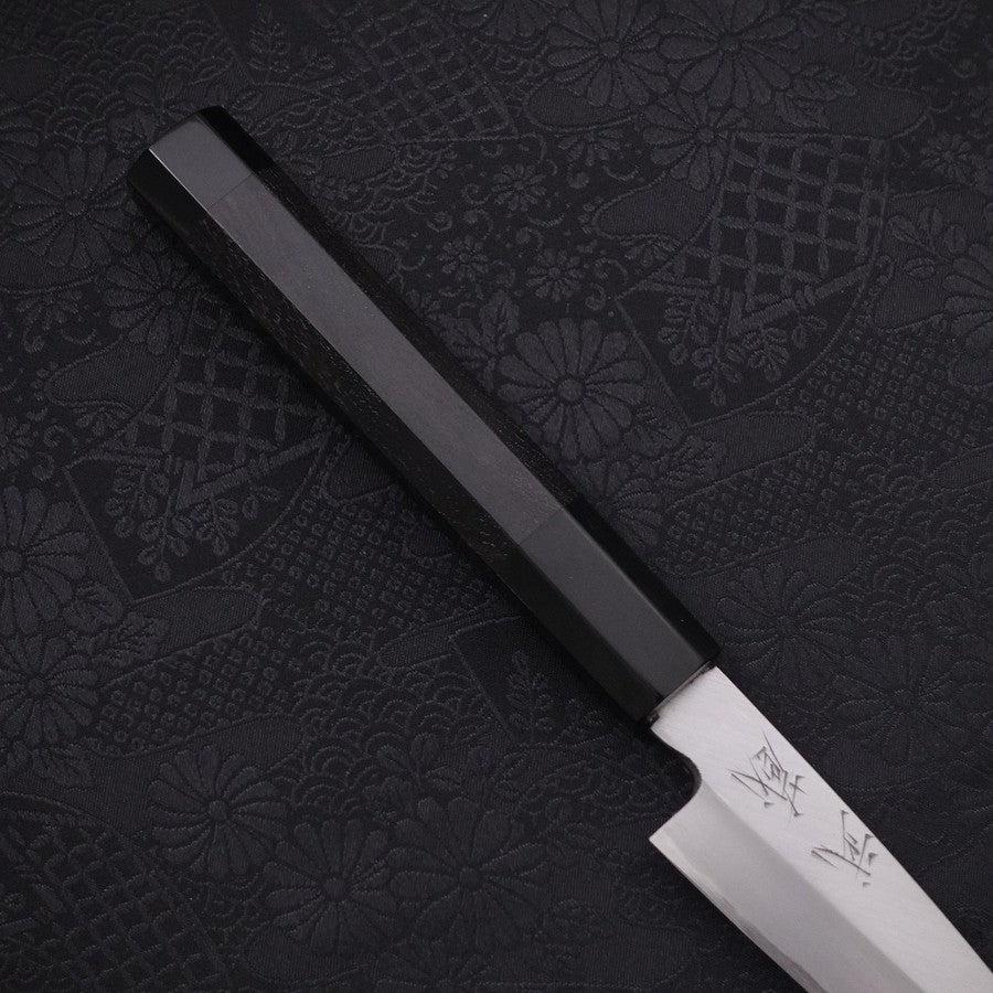 Koyanagi White Steel #2 Kasumi Büffelhorn und Ebenholz Griff 120mm - Image 6