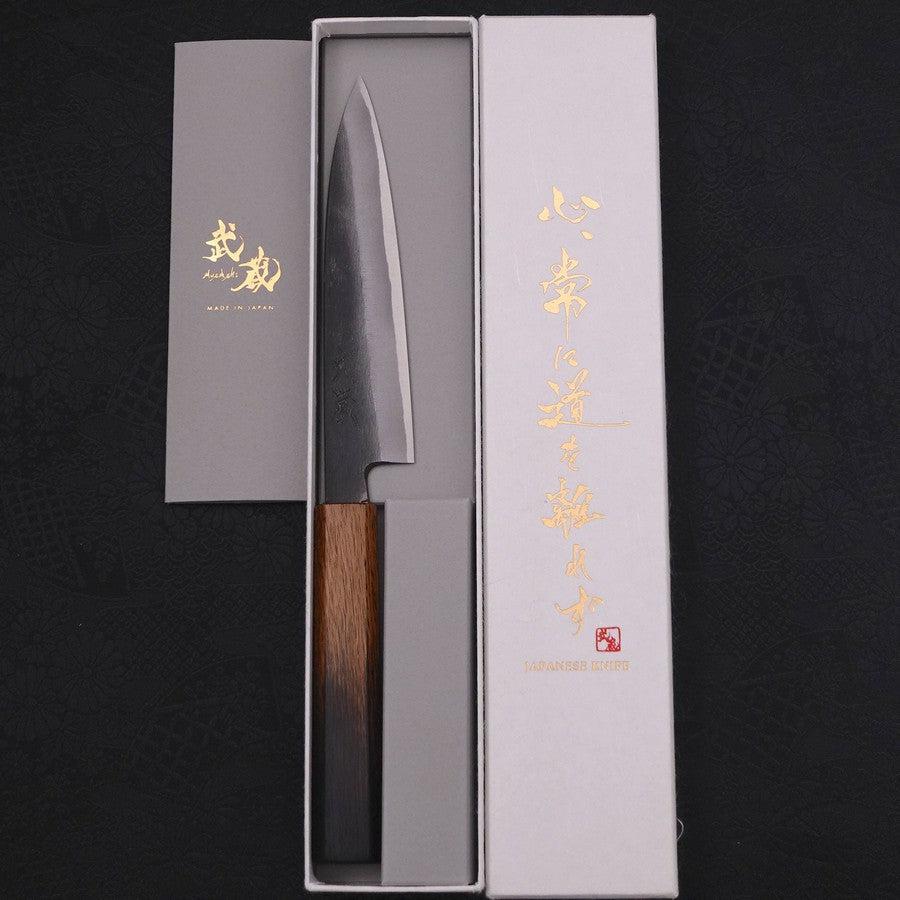 Koyanagi White Steel #2 Kurouchi Yaki Urushi Griff 150mm - Image 8