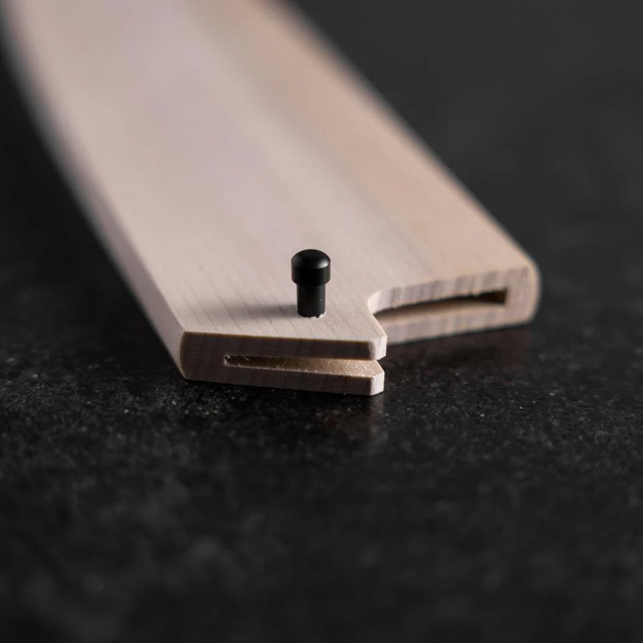 Magnolienholz Saya Scheide für Bunka mit Pin 170mm - Image 3