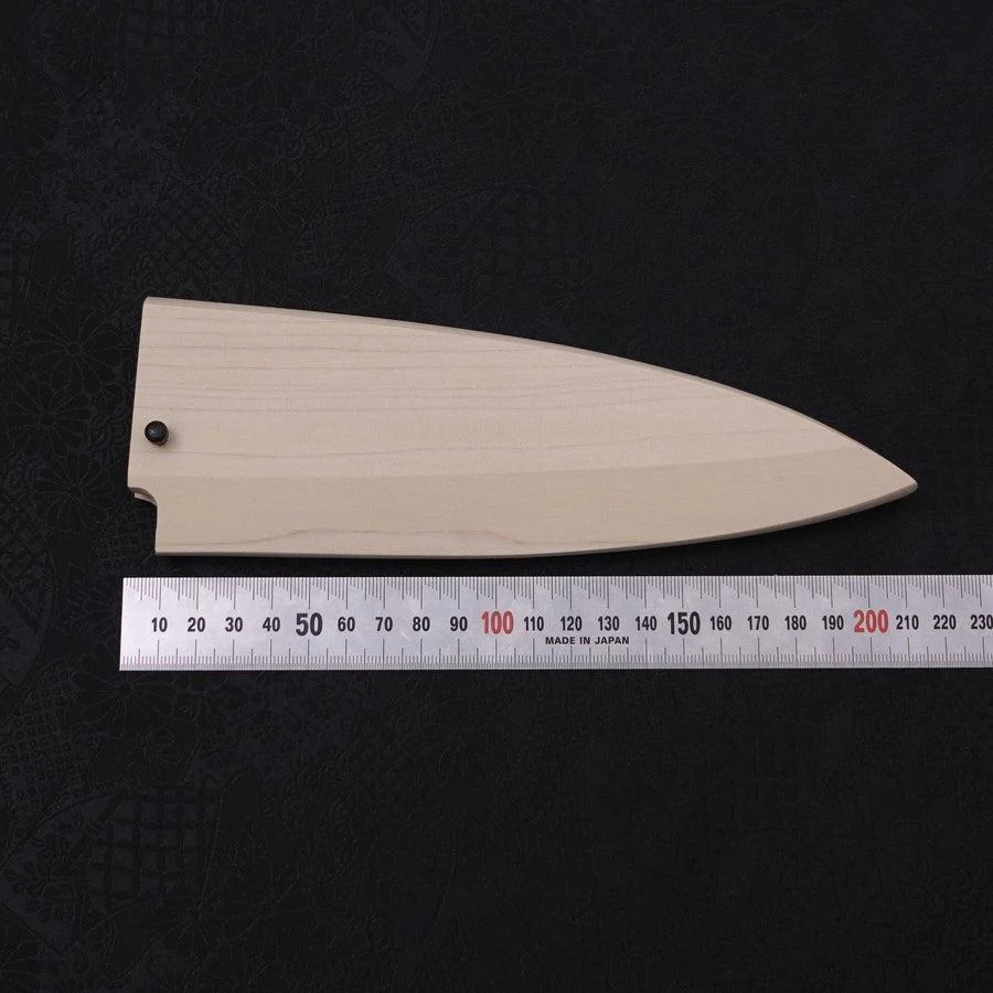 Magnolie Saya Scheide für Deba mit Pin 165mm - Image 3