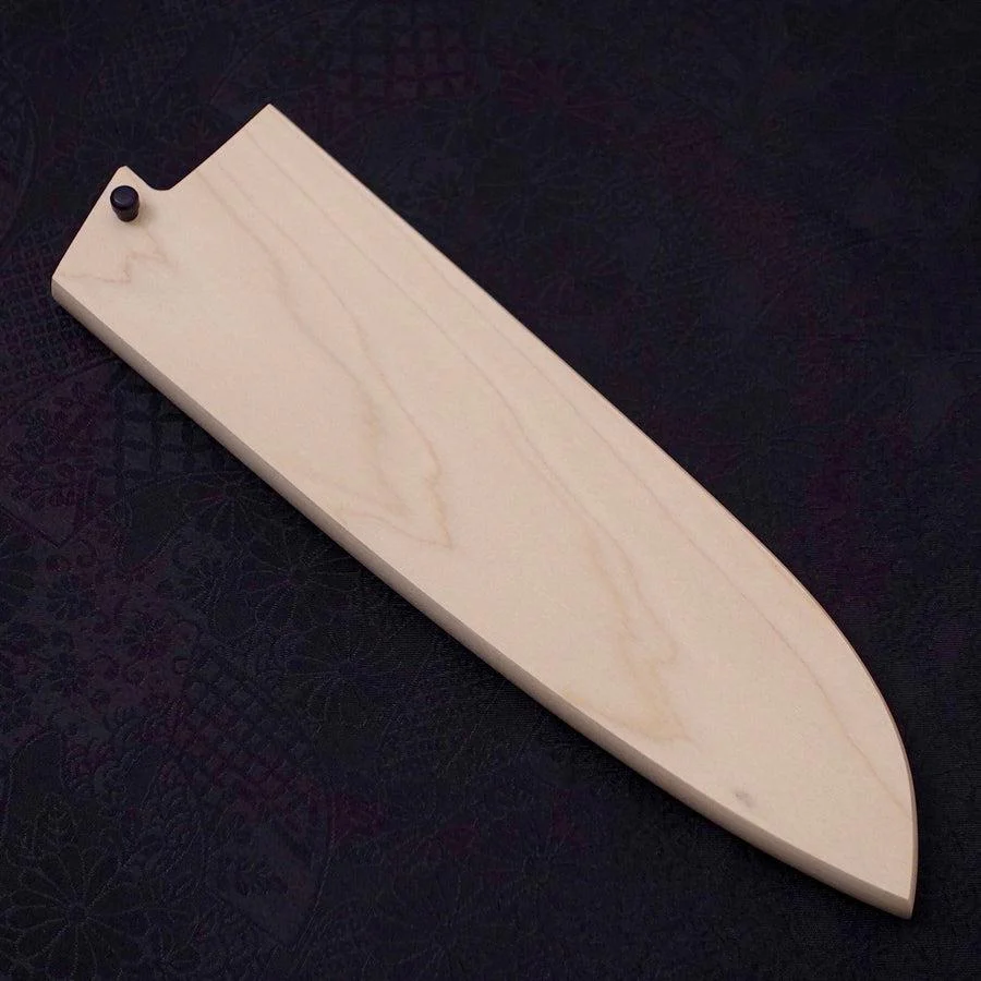 Magnolie Saya Scheide für Santoku-Messer mit Pin 165/180mm
