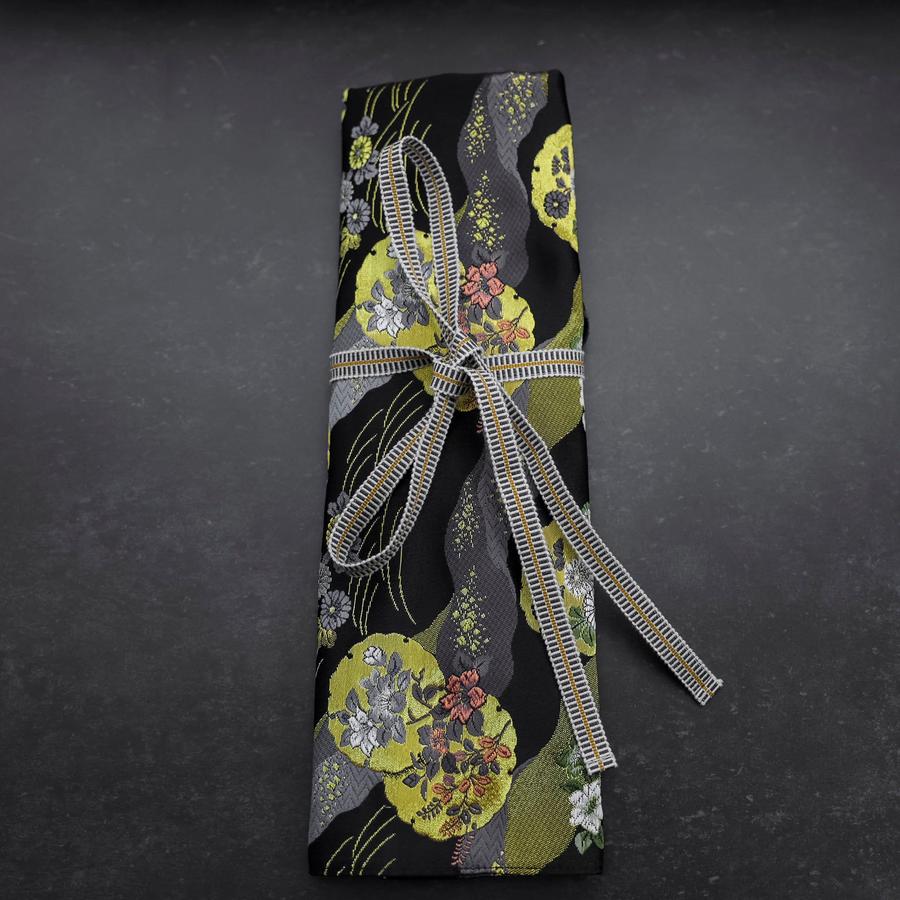 Musashi Japanische Küchenmesser Rolle Michi-naga Yukiwamon 4 Taschen Handgefertigt