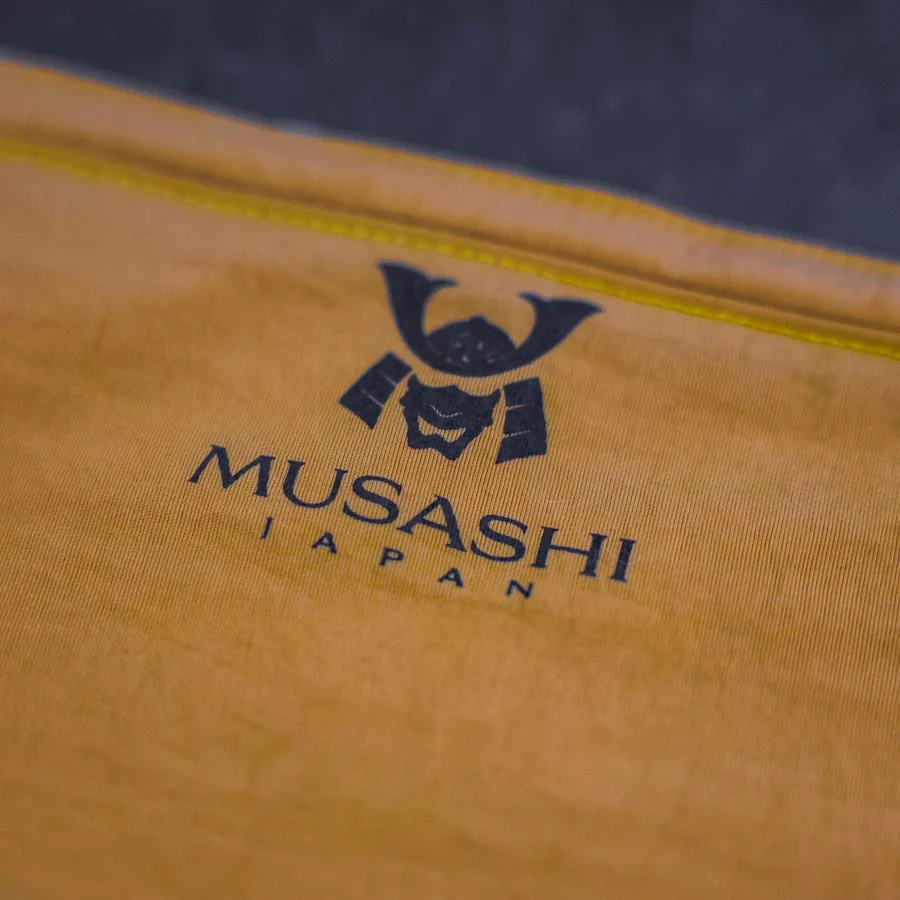 Musashi Japanische Küchenmesser Rolle Lila-Gold Schmetterling & Sakura 4 Taschen Handgefertigt - Image 4