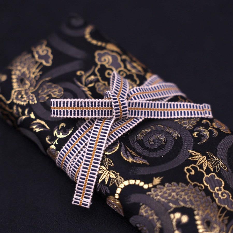 Musashi Japanische Küchenmesser Rolle 4 Taschen Handgefertigt - Image 2