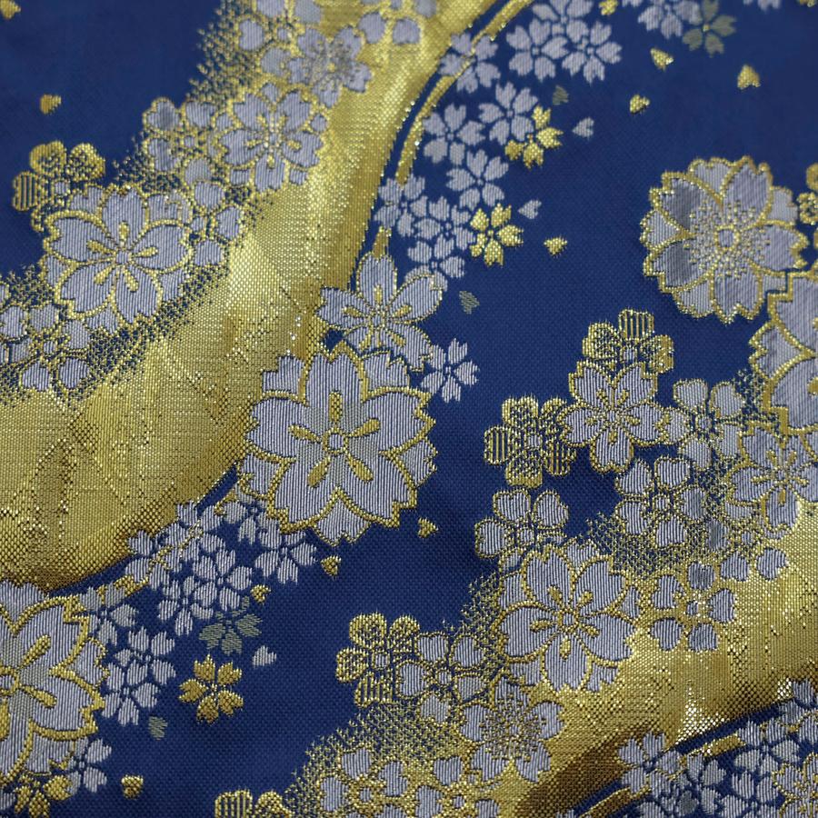 Musashi Japanische Küchenmesser Rolle Blue-Golden Sakura Fluss 4 Taschen Handgemacht - Image 5