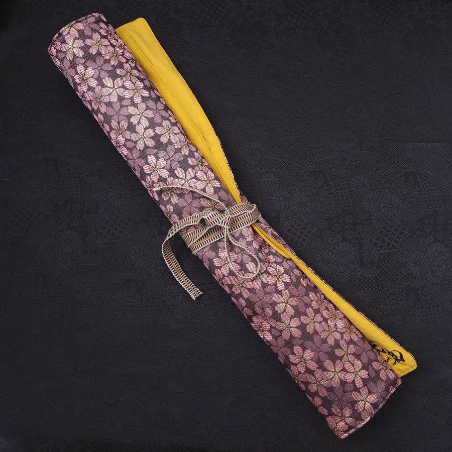 Musashi Japanische Küchenmesser Rolle Lila Sakura 4 Taschen Handgefertigt