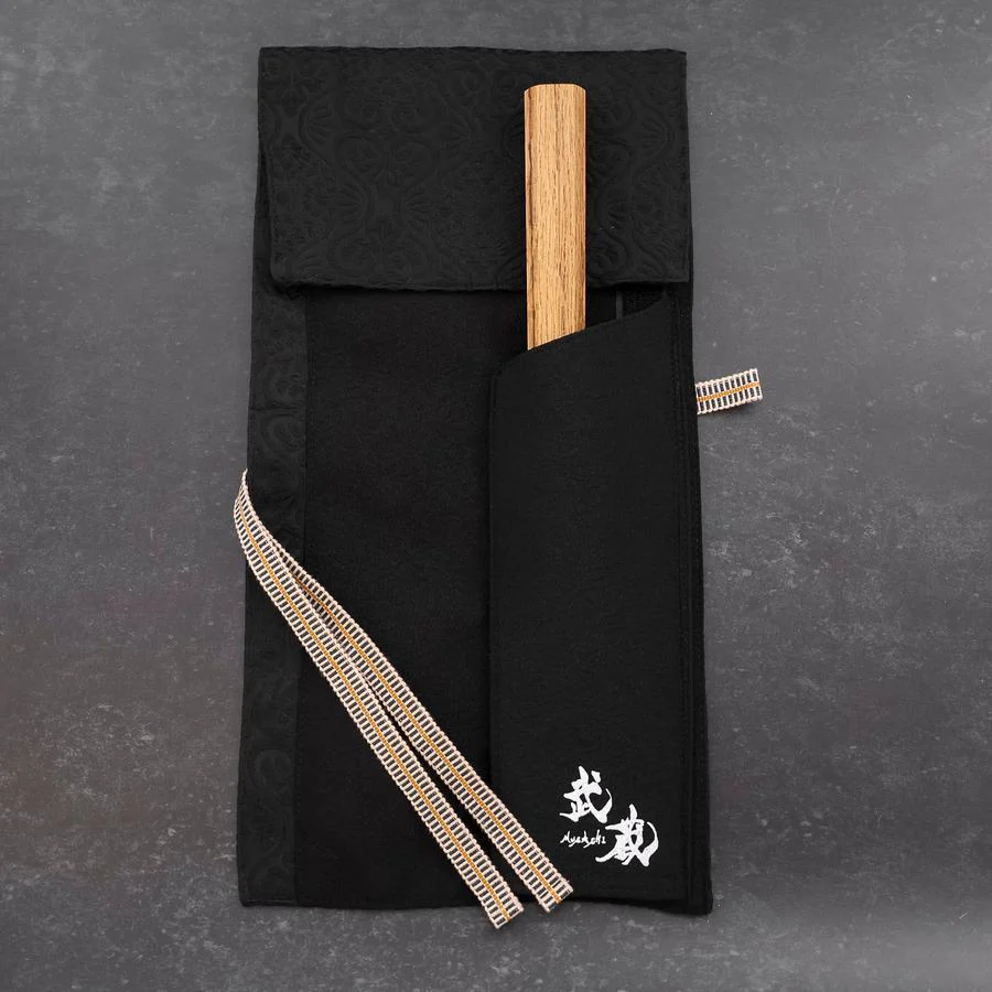 Musashi Japanische Küchenmesser Rolle Schwarz Phönix 1 Tasche Handgefertigt - Image 3