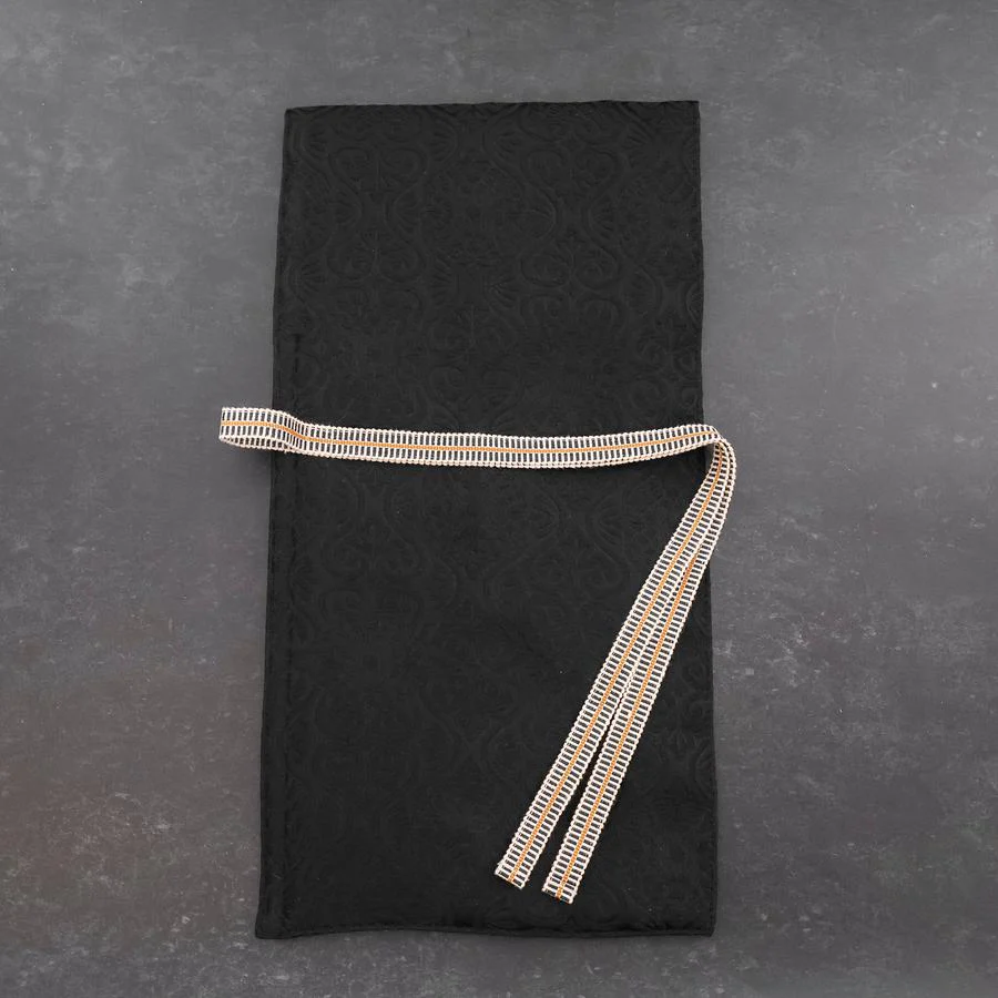 Musashi Japanische Küchenmesser Rolle Schwarz Phönix 1 Tasche Handgefertigt - Image 6