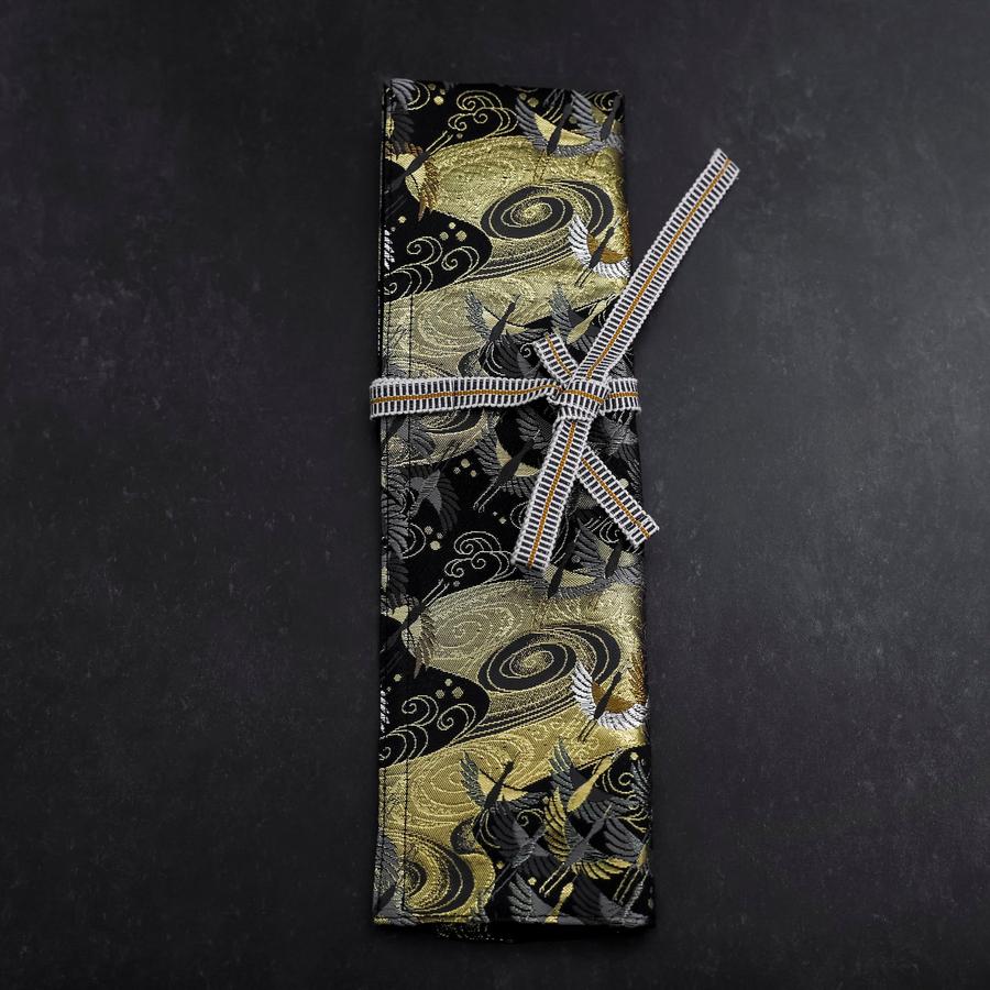 Musashi Japanische Küchenmesser Rolle Uzumaki Tsuru-Mai 1 Tasche Handgefertigt