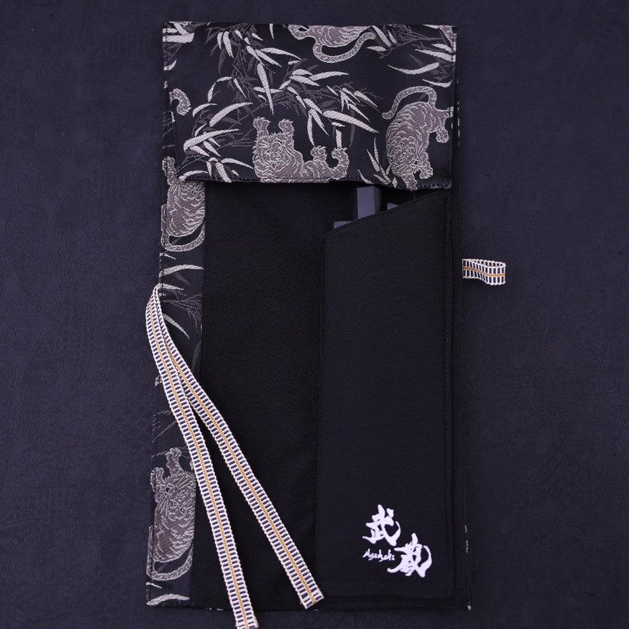 Musashi Japanische Küchenmesser Rolle Weißer Tora (Tiger) 1 Tasche Handgefertigt - Image 4