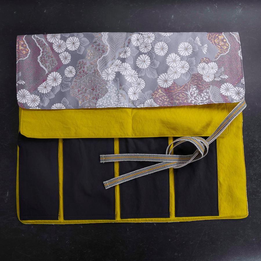 Musashi Japanische Küchenmesser Rolle Yamagata Kikkamon Fuji 4 Taschen Handgefertigt - Image 3