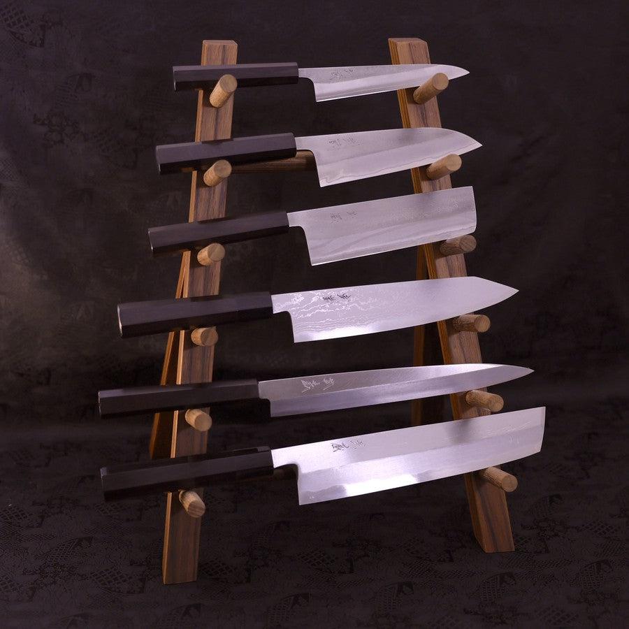 Musashi Küchenmesser Display aus Teakholz - Image 8