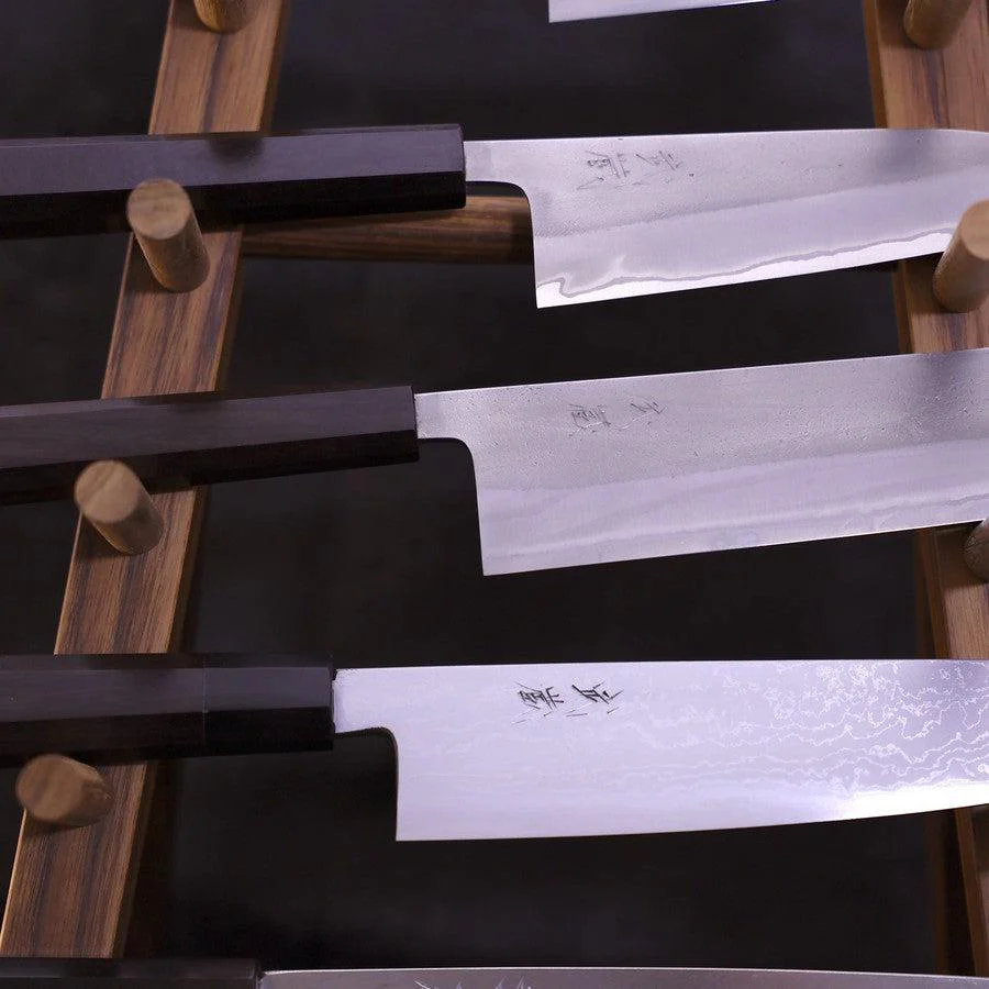 Musashi Küchenmesser Display aus Teakholz - Image 9
