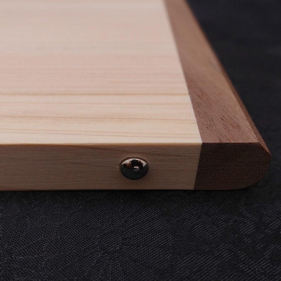 Musashi Schneidebrett Hinoki mit Ständer 390mm×240mm×15mm - Image 5