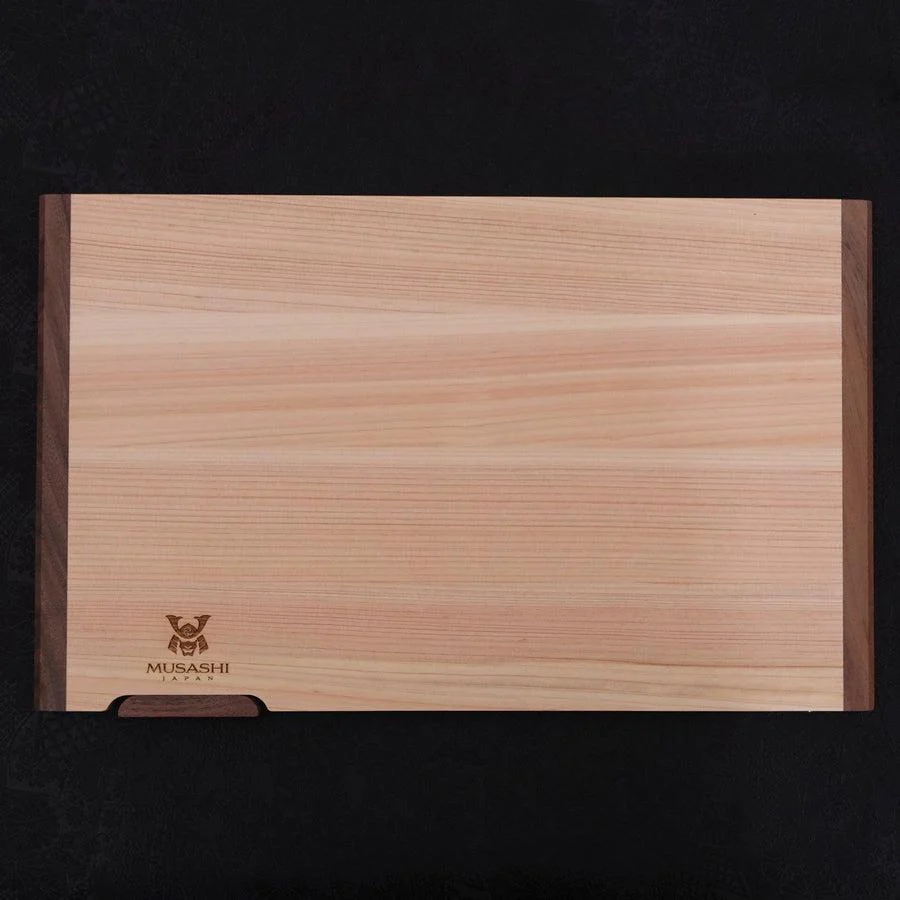 Musashi Schneidebrett Hinoki mit Ständer 390mm×240mm×15mm - Image 8