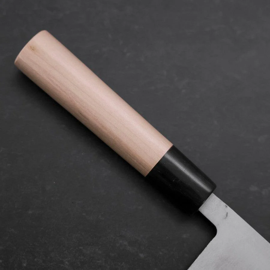 Nakiri Aogami-Super Damast Büffelhorn und Magnolienholz Griff 165mm - Image 6