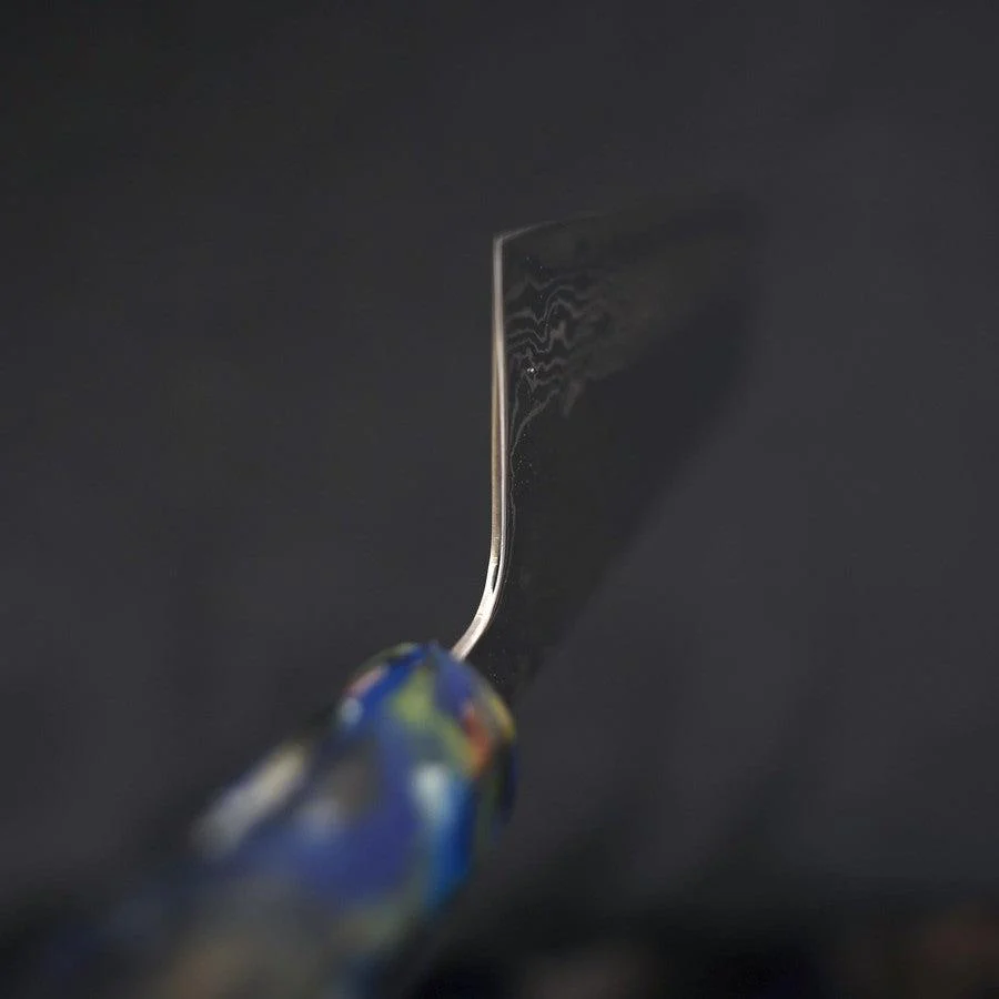 Nakiri AUS-10 Nashiji Damast Ozeanplastik Griff "Feuerwerk" 165mm - Image 4