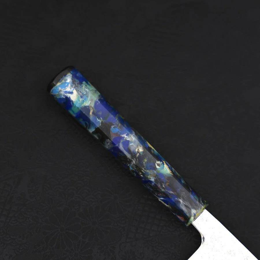 Nakiri AUS-10 Nashiji Damast Ozeanplastik Griff "Feuerwerk" 165mm - Image 6